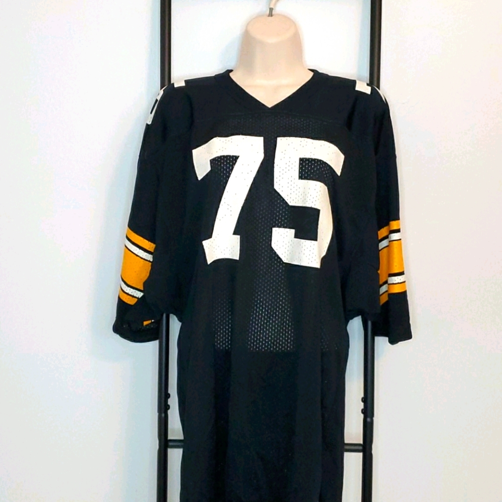 Vintage Russell Athletic Jersey Mean Ed #75 Mesh Men size M